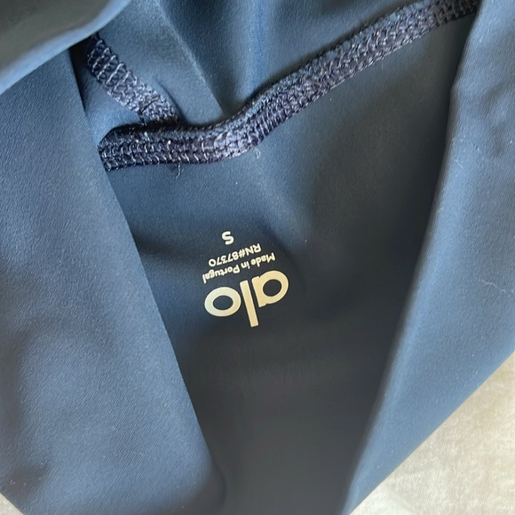 ALO cutout leggings navy blue size small - Picture 2 of 4